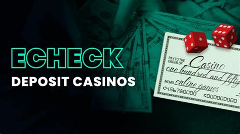 best echeck online casino